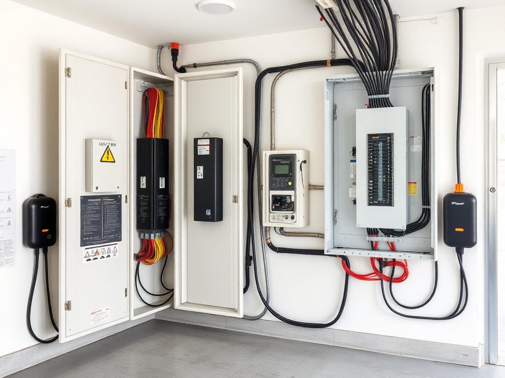 Residential electrical panel installation